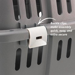 Ferplast Jet Value Cat & Dog Carrier, Gray, Toy slide 2 of 6