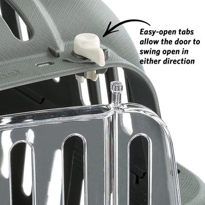 Show full view: Ferplast Jet Value Cat & Dog Carrier, Gray, Toy slide 3 of 7