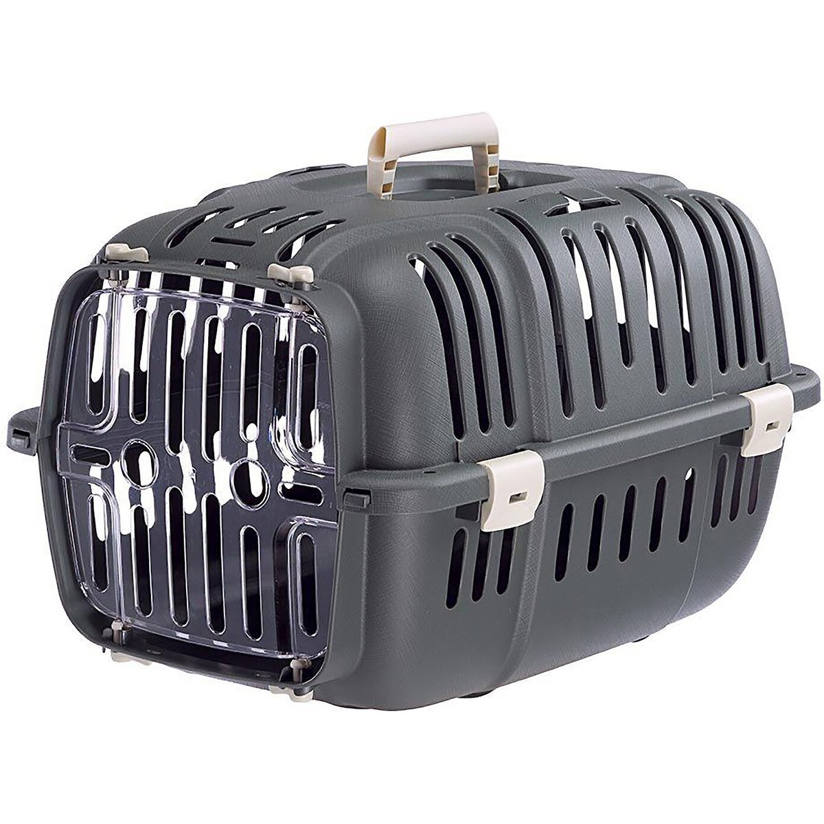 Ferplast Jet Value Cat & Dog Carrier, Gray, X-Small