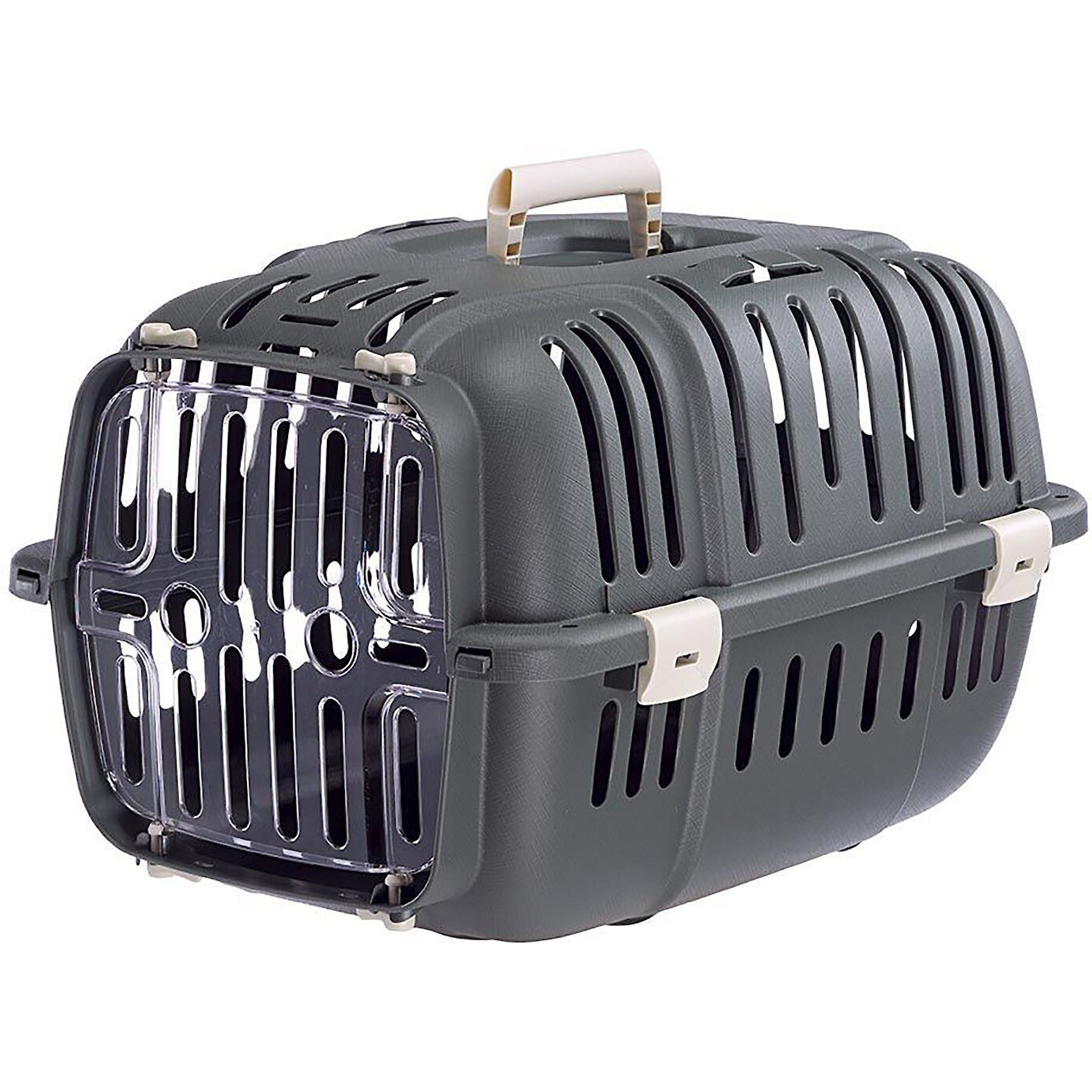 Ferplast Jet Value Cat & Dog Carrier, Gray, X-Small
