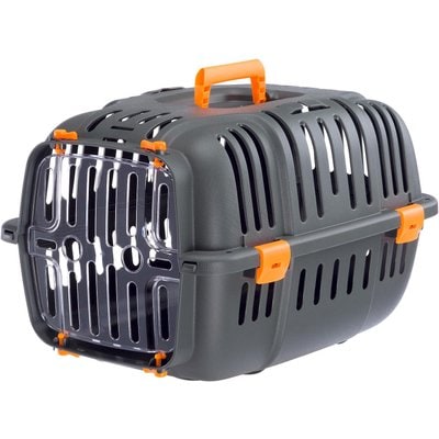 Ferplast Ferplast Jet Value Cat & Dog Carrier, Orange, Toy