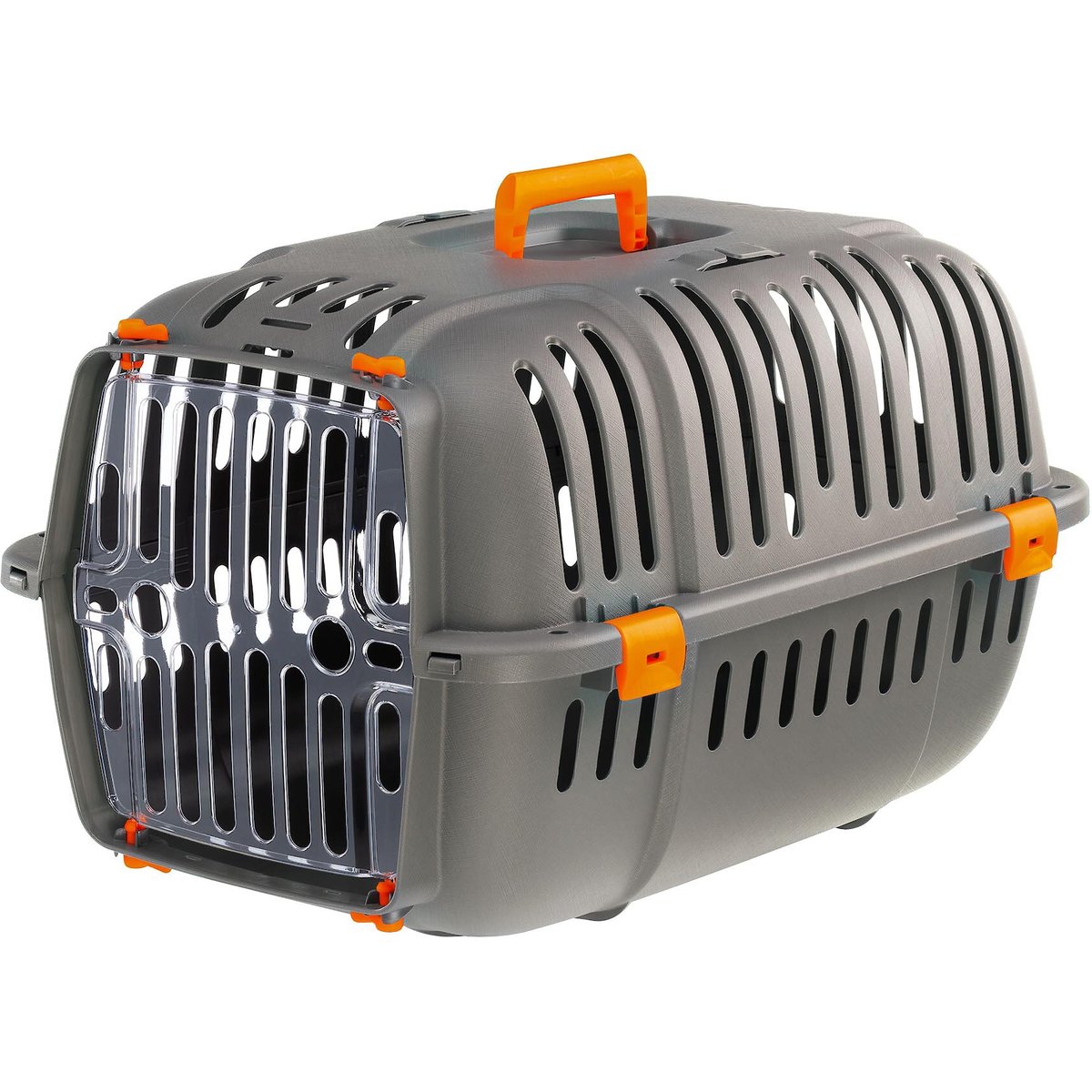 Ferplast Jet Value Cat & Dog Carrier, Orange, X-Small
