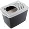 Show in main carousel: Ferplast "Jumpy" with Top Entrance Cat Litter Box, Black, Large slide 3 of 6