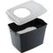Show in main carousel: Ferplast "Jumpy" with Top Entrance Cat Litter Box, Black, Large slide 5 of 6