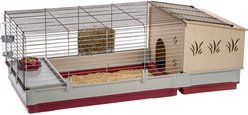 Ferplast Krolik 140 Rabbit Cage & Wood Hutch