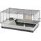 Show in main carousel: Ferplast Krolik Rabbit Cage, Gray, Large slide 1 of 10