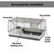 Show in main carousel: Ferplast Krolik Rabbit Cage, Gray, Large slide 3 of 10