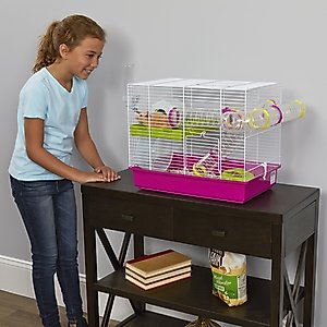Ferplast Laura Hamster Cage, Violet