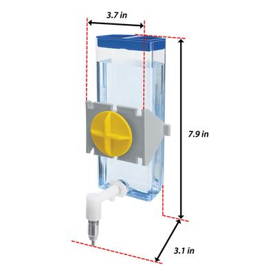 Show full view: Ferplast Sippy Small Animal Water Bottle, 10-oz bottle slide 5 of 8