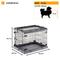 Show in main carousel: Ferplast Superior Hybrid ECO Dog Crate & Playpen, Gray, 24-in slide 7 of 9