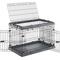 Show in main carousel: Ferplast Superior Hybrid ECO Dog Crate & Playpen, Gray, 36-in slide 5 of 12
