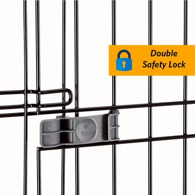 Show full view: Ferplast Superior Hybrid ECO Dog Crate & Playpen, Gray, 36-in slide 6 of 12