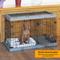 Show in main carousel: Ferplast Superior Hybrid ECO Dog Crate & Playpen, Gray, 36-in slide 7 of 12