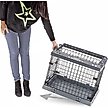 Show in main carousel: Ferplast Superior Hybrid ECO Dog Crate & Playpen, Gray, 36-in slide 7 of 11
