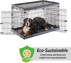 Ferplast Superior Hybrid ECO Dog Crate & Playpen, Gray, 48-in slide 2 of 6