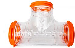 Ferplast T-Tunnel Hamster Cage Play Tube, 5.5-in