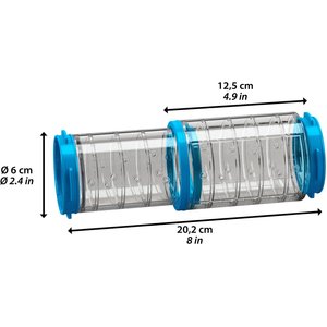 Ferplast Telescopic Hamster Cage Play Tube, 8-in