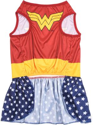 Show full view: Fetch For Pets DC Comics Wonderwoman Halloween Dog Costume, Large slide 4 of 6