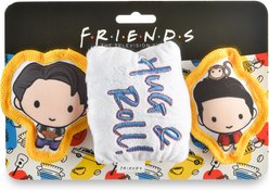Fetch For Pets Friends V-Day "Hug & Roll" Canvas Squeaky Dog Toy, 3 count slide 1 of 4