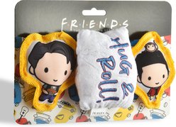 Fetch For Pets Friends V-Day "Hug & Roll" Canvas Squeaky Dog Toy, 3 count slide 2 of 4
