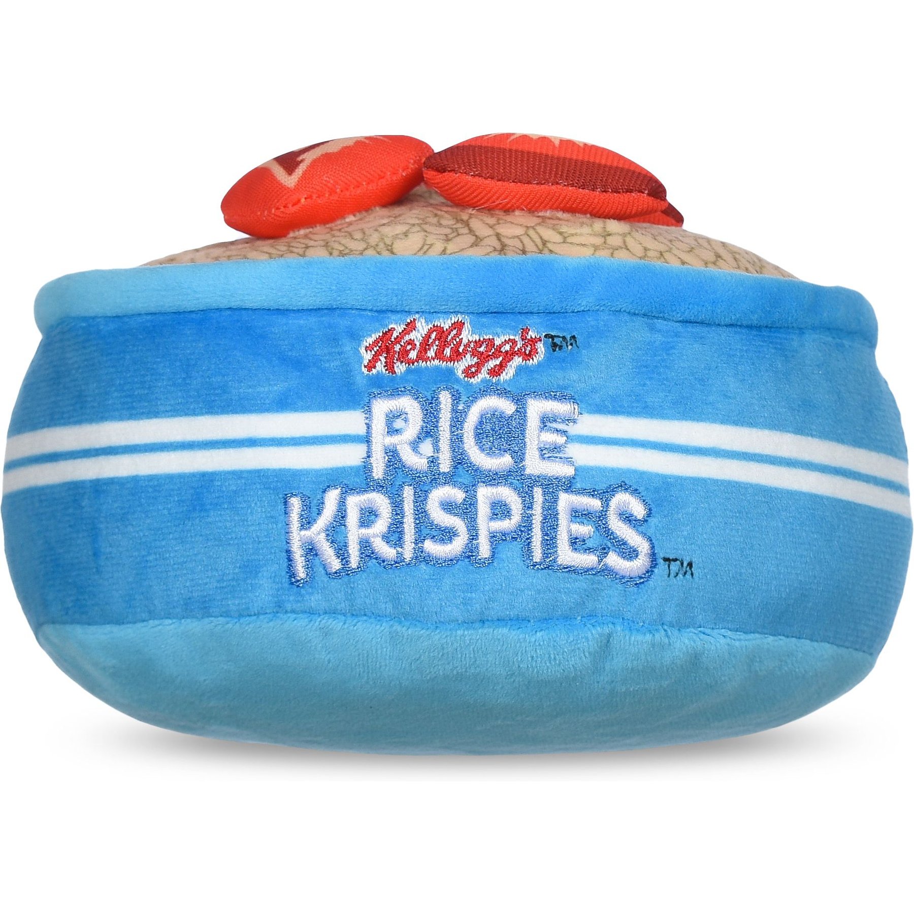Fetch for Pets Kellogg's Rice Krispies Bowl Plush Figure Squeaky Dog Toy, Small