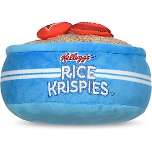 Fetch For Pets Kellogg's Rice Krispies Bowl Plush Figure Squeaky Dog Toy, Small