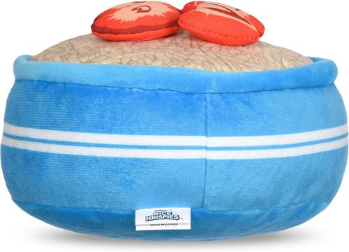 Show full view: Fetch For Pets Kellogg's Rice Krispies Bowl Plush Figure Squeaky Dog Toy, Small slide 3 of 5