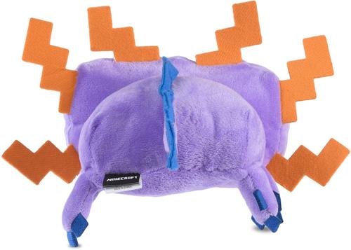 Show full view: Fetch For Pets Minecraft Blue Axolotl Figure Plush Squeaky Dog Toy, Large slide 3 of 5