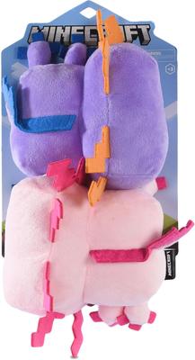 Discontinued FETCH FOR PETS Minecraft Blue Axolotl Leucistic