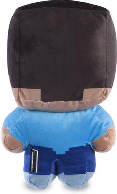 Show full view: Fetch For Pets Minecraft Steve Figure Plush Squeaky Dog Toy, Large slide 3 of 5