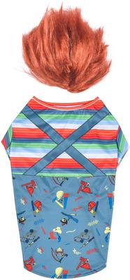 Show full view: Fetch For Pets NBC Horror Chucky Halloween Dog Costume, Large slide 6 of 7