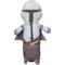 Show in main carousel: Fetch For Pets Star Wars Mandalorian Mando Bobo Plush Squeaky Dog Toy, Large slide 1 of 5