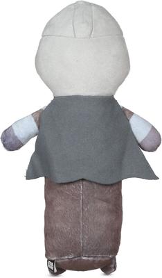 Show full view: Fetch For Pets Star Wars Mandalorian Mando Bobo Plush Squeaky Dog Toy, Small slide 3 of 5