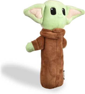 Show full view: Fetch For Pets Star Wars Mandalorian The Child Bobo Plush Squeaky Dog Toy slide 2 of 4