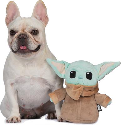 Show full view: Fetch For Pets Star Wars Mandalorian "The Child" Plush Dog Toy, 9-in slide 5 of 6