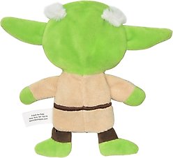 Fetch For Pets Star Wars Yoda Plush Flattie Dog Toy, 6-in slide 2 of 5