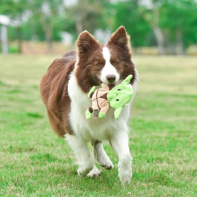 Show full view: Fetch For Pets Star Wars Yoda Plush Flattie Dog Toy, 6-in slide 5 of 6