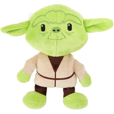 Fetch For Pets Star Wars Yoda Squeaky Plush Dog Toy, 9-in Fetch For Pets