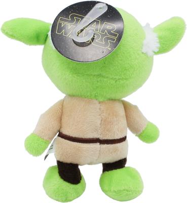 Show full view: Fetch For Pets Star Wars Yoda Squeaky Plush Dog Toy, 9-in slide 3 of 6