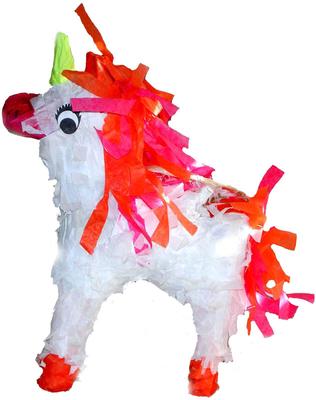 Show full view: Fetch It Pets Unicorn Pinata Bird Toy slide 1 of 1