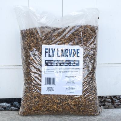 Show full view: Fickle Fowl Bag Fly Larvae Farm Treat, 10-lb bag slide 2 of 6