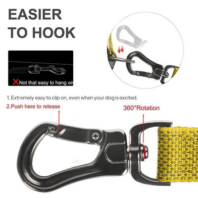 Show full view: FIDA 6-IN-1 Feature Dog Leash, 6.5-ft long, 1-in wide, Yellow slide 3 of 8