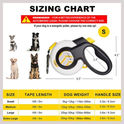 Show full view: FIDA Autobrake Retractable Dog Leash, Small slide 6 of 11