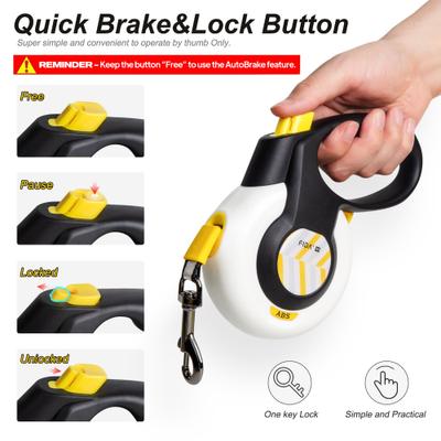 Show full view: FIDA Autobrake Retractable Dog Leash, Small slide 8 of 11