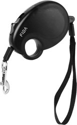 FIDA FD6511A-3 Mini Retractable Dog Leash, X-Small: 10-ft long, 1/4-in wide, Black