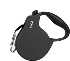 FIDA FD92N Retractable Dog Leash, Black, Medium: 16-ft long