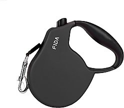 FIDA FD92N Retractable Dog Leash, Black, X-Small: 8-ft long