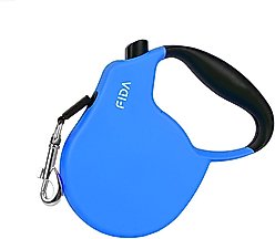 FIDA FD92N Retractable Dog Leash, Blue, Small: 13-ft long