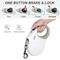 Show in main carousel: FIDA FD9313A-8M Retractable Dog Leash, Large: 26-ft long, White slide 2 of 7