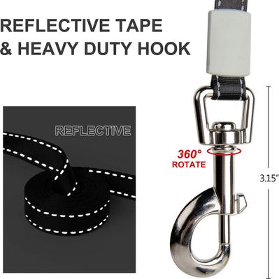 Show full view: FIDA FD9313A-8M Retractable Dog Leash, Large: 26-ft long, White slide 4 of 7